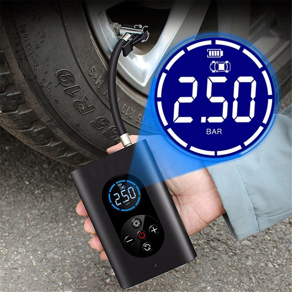 Car Air Compressor Portable Wireless Electric Air Pump