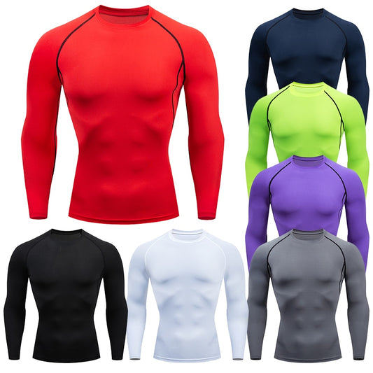 Compression Running T Shirt Fitness