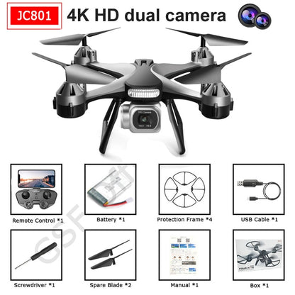 JC801 Drone 4K Dual HD Camera Aerial Photography