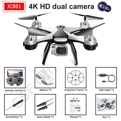 JC801 Drone 4K Dual HD Camera Aerial Photography