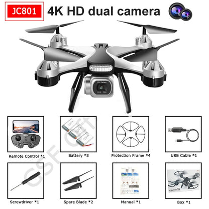 JC801 Drone 4K Dual HD Camera Aerial Photography