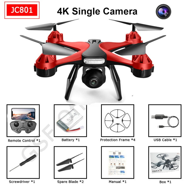 JC801 Drone 4K Dual HD Camera Aerial Photography