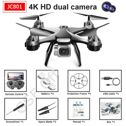 JC801 Drone 4K Dual HD Camera Aerial Photography