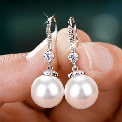 Exquisite Fashion Silver Color Water Imitation Pearl