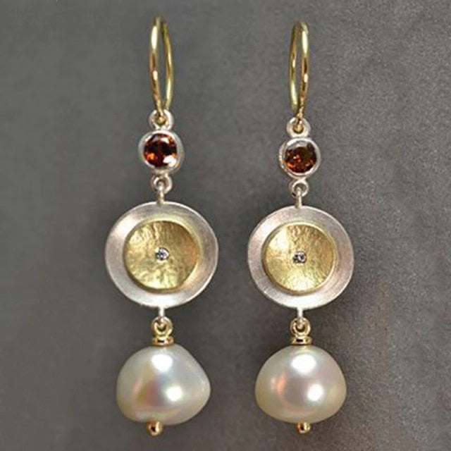 Exquisite Fashion Silver Color Water Imitation Pearl