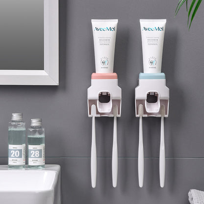 Creative Wall Mount Automatic Toothpaste Dispenser Bathroom Accessories