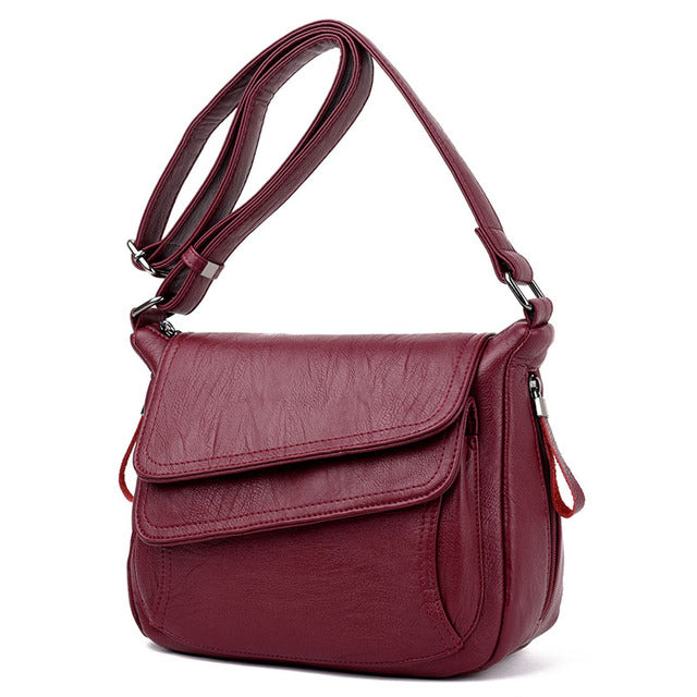 Soft Leather Luxury Purse And Handbag Bag