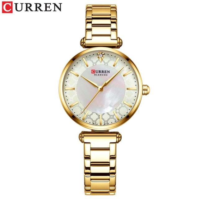 Luxury Brand Elegant Charming Thin Quartz Ladies Wristwatch