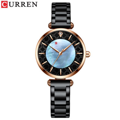 Luxury Brand Elegant Charming Thin Quartz Ladies Wristwatch