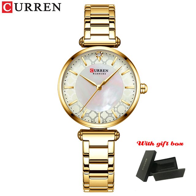 Luxury Brand Elegant Charming Thin Quartz Ladies Wristwatch