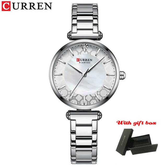 Luxury Brand Elegant Charming Thin Quartz Ladies Wristwatch