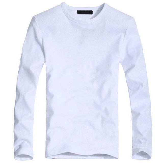 T-Shirt V-Neck Long Sleeve