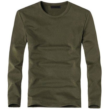 T-Shirt V-Neck Long Sleeve