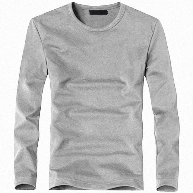 T-Shirt V-Neck Long Sleeve