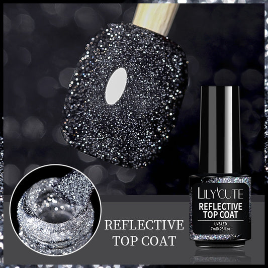 Reflective Sparkling Nail Gel Polish