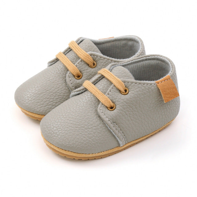 Baby Shoes Retro Leather