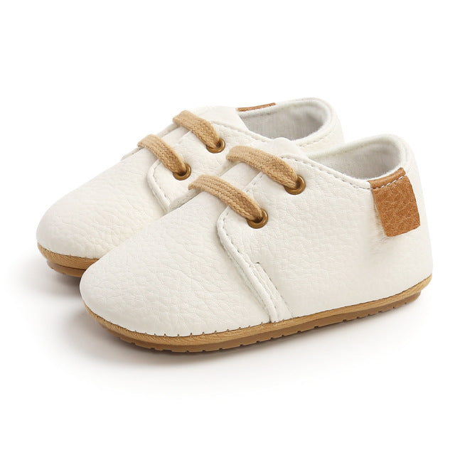 Baby Shoes Retro Leather