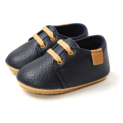 Baby Shoes Retro Leather