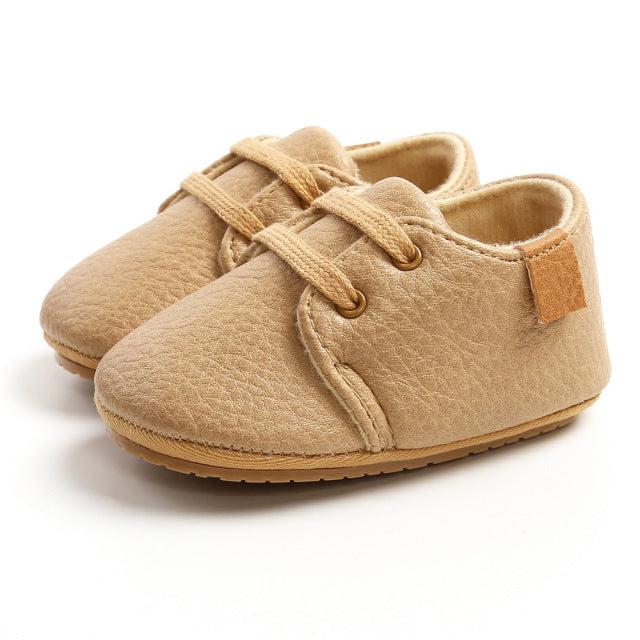 Baby Shoes Retro Leather