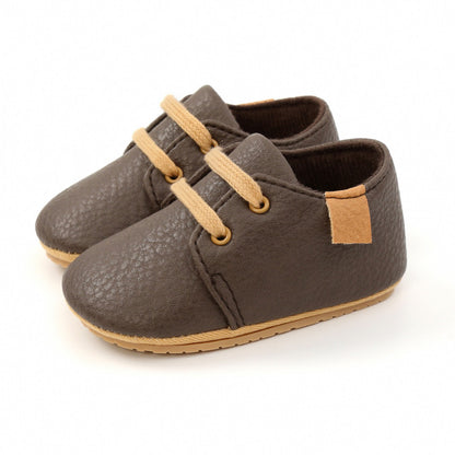 Baby Shoes Retro Leather