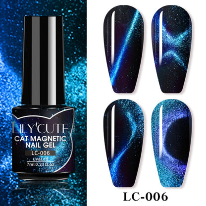 Reflective Cat Magnetic Gel Nail Polish