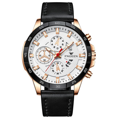 Luxury Chronograph Full Steel Waterproof Quartz Watch