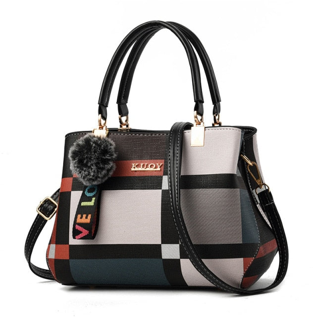 Casual Plaid Luxury Shoulder Bag