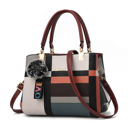 Casual Plaid Luxury Shoulder Bag