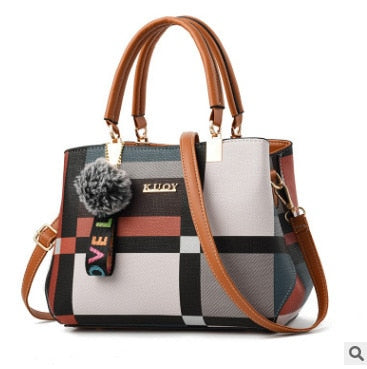 Casual Plaid Luxury Shoulder Bag