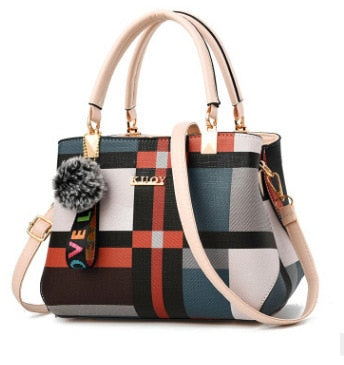 Casual Plaid Luxury Shoulder Bag