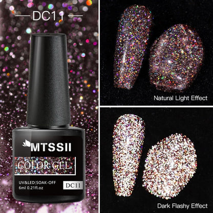 Reflective Glitter Gel Nail Polish