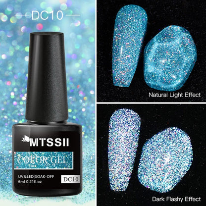 Reflective Glitter Gel Nail Polish