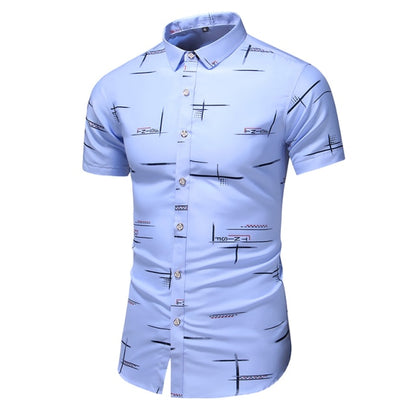 Style Design Short Sleeve Casual Shirt