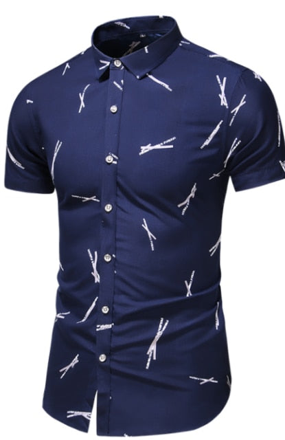 Style Design Short Sleeve Casual Shirt