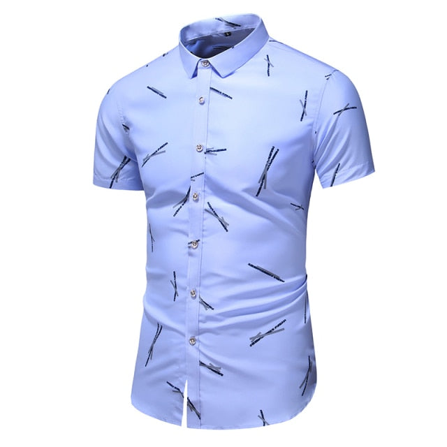 Style Design Short Sleeve Casual Shirt