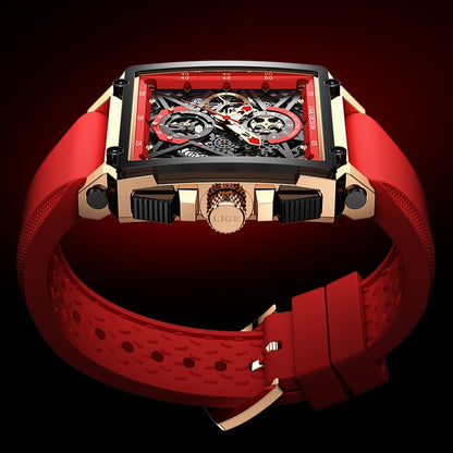 Brand Luxury Watches Square Digital Sports