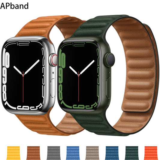 Leather Link For Apple watch