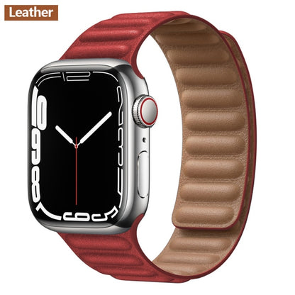 Leather Link For Apple watch