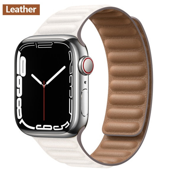 Leather Link For Apple watch