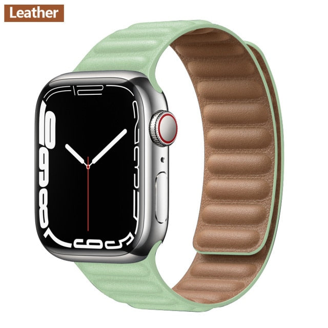 Leather Link For Apple watch