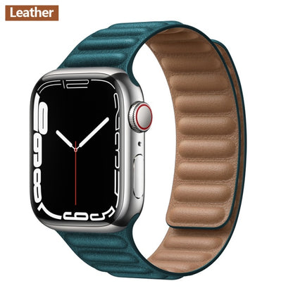 Leather Link For Apple watch