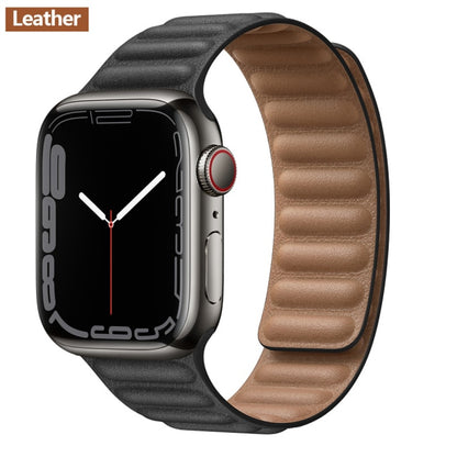 Leather Link For Apple watch