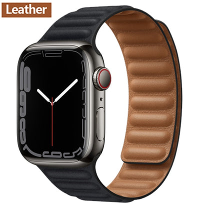 Leather Link For Apple watch