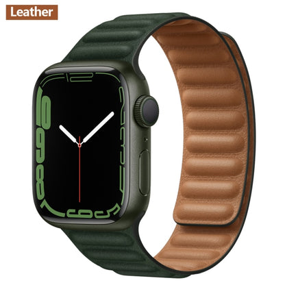 Leather Link For Apple watch