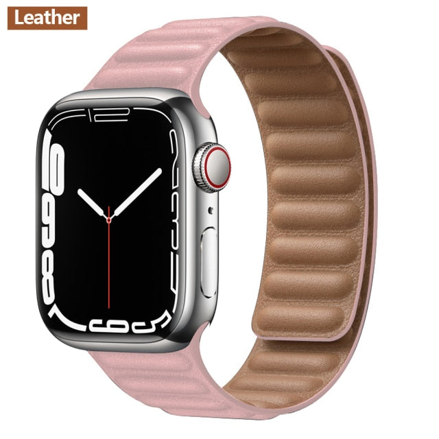 Leather Link For Apple watch