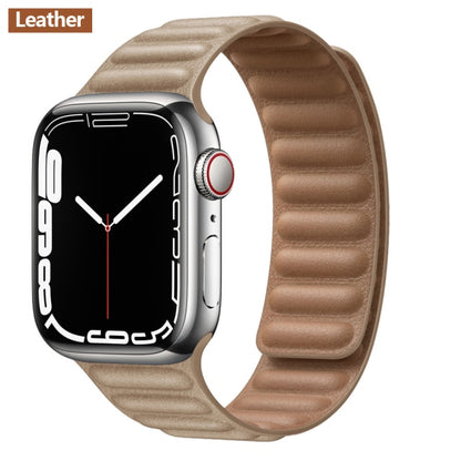 Leather Link For Apple watch