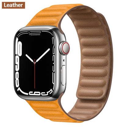 Leather Link For Apple watch