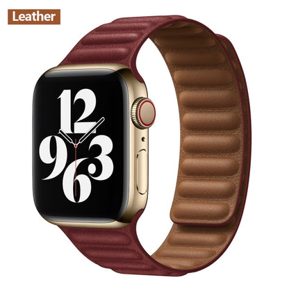 Leather Link For Apple watch