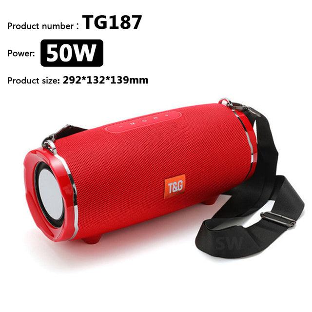 High Power Bluetooth Speaker Waterproof Portable