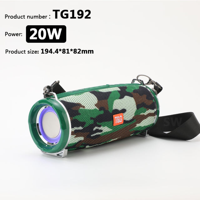 High Power Bluetooth Speaker Waterproof Portable